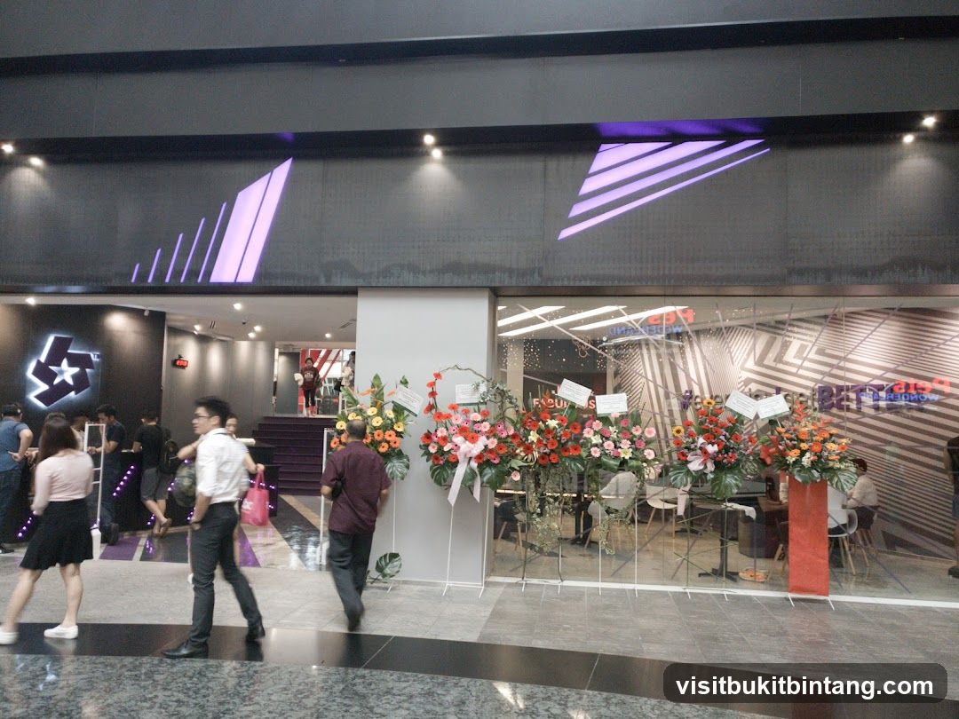 Storefront with Floral Arrangements