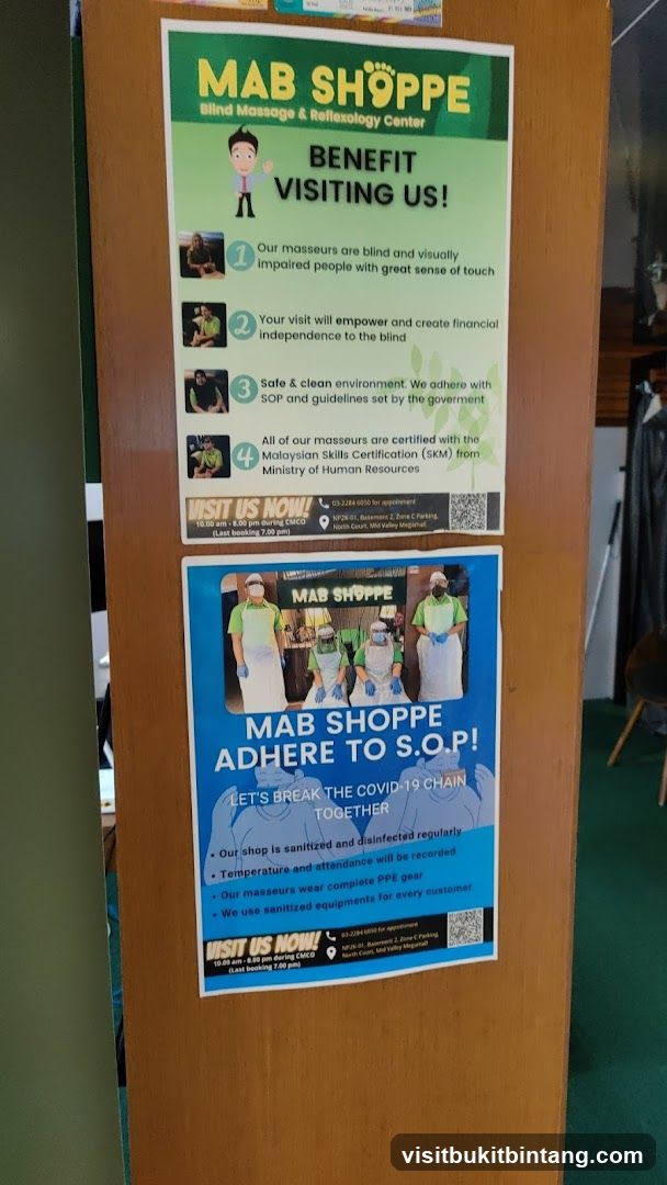Mab Shoppe Information Posters