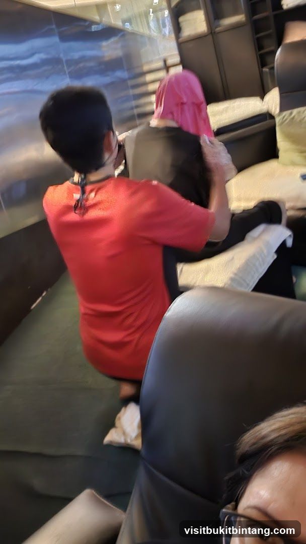 Massage session