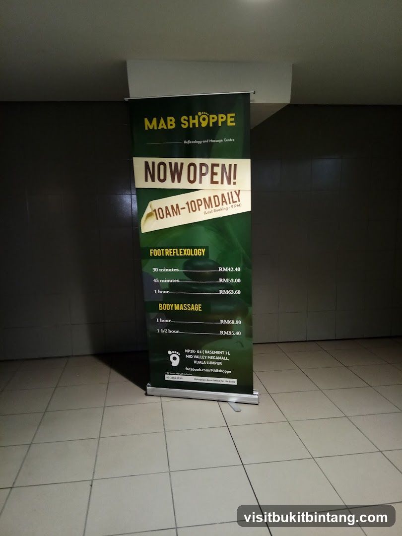 MAB SHOPPE Reflexology and Massage Centre