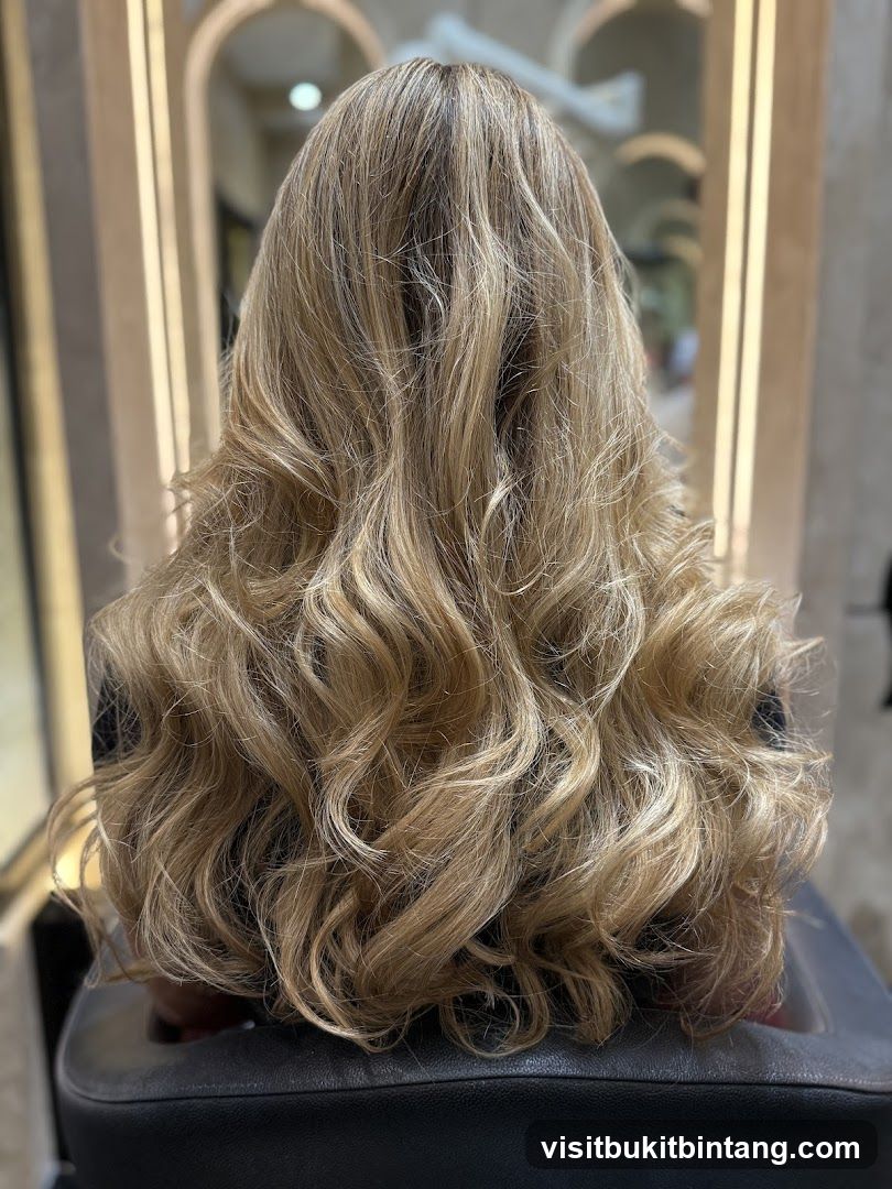 Voluminous Blonde Hair