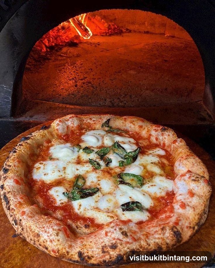 Pizza in Oven