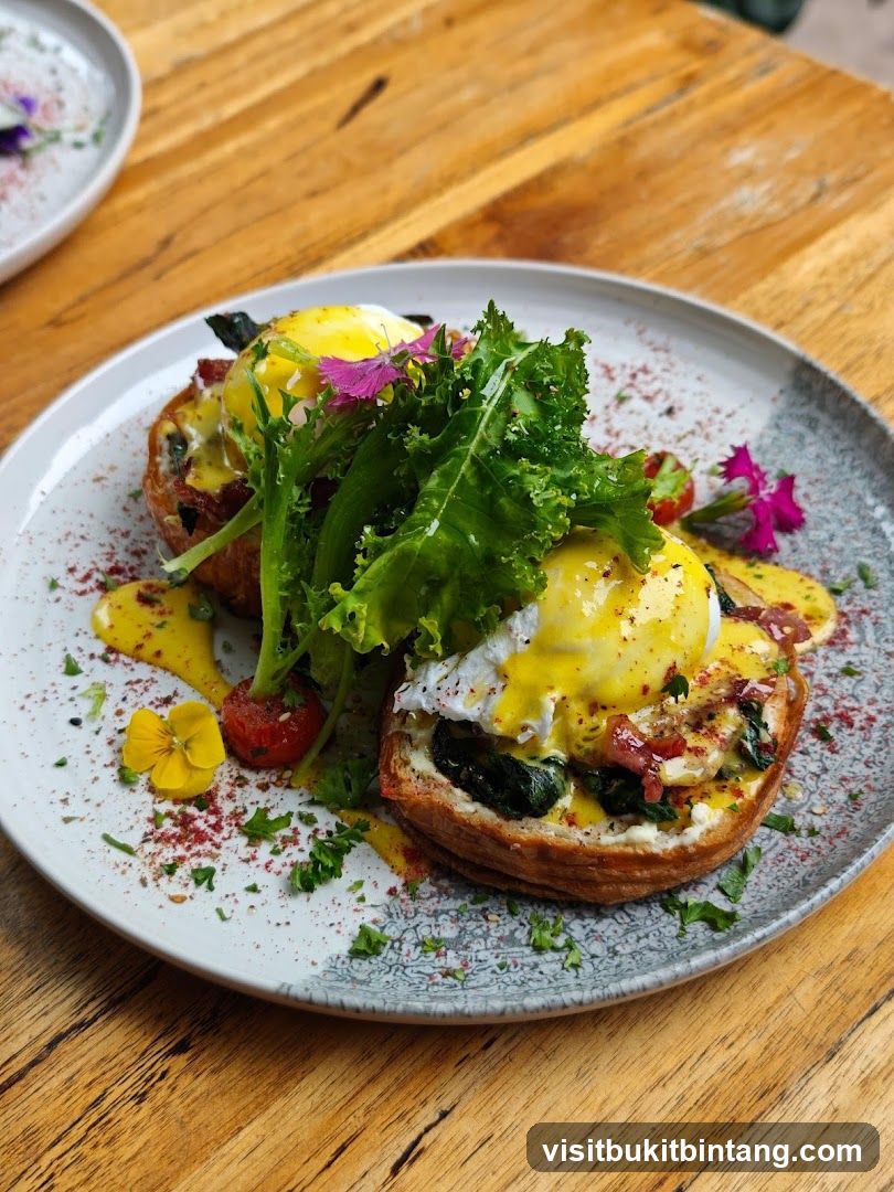 Eggs Benedict with Greens