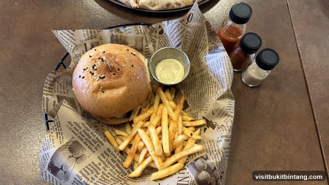 Burger and Fries
