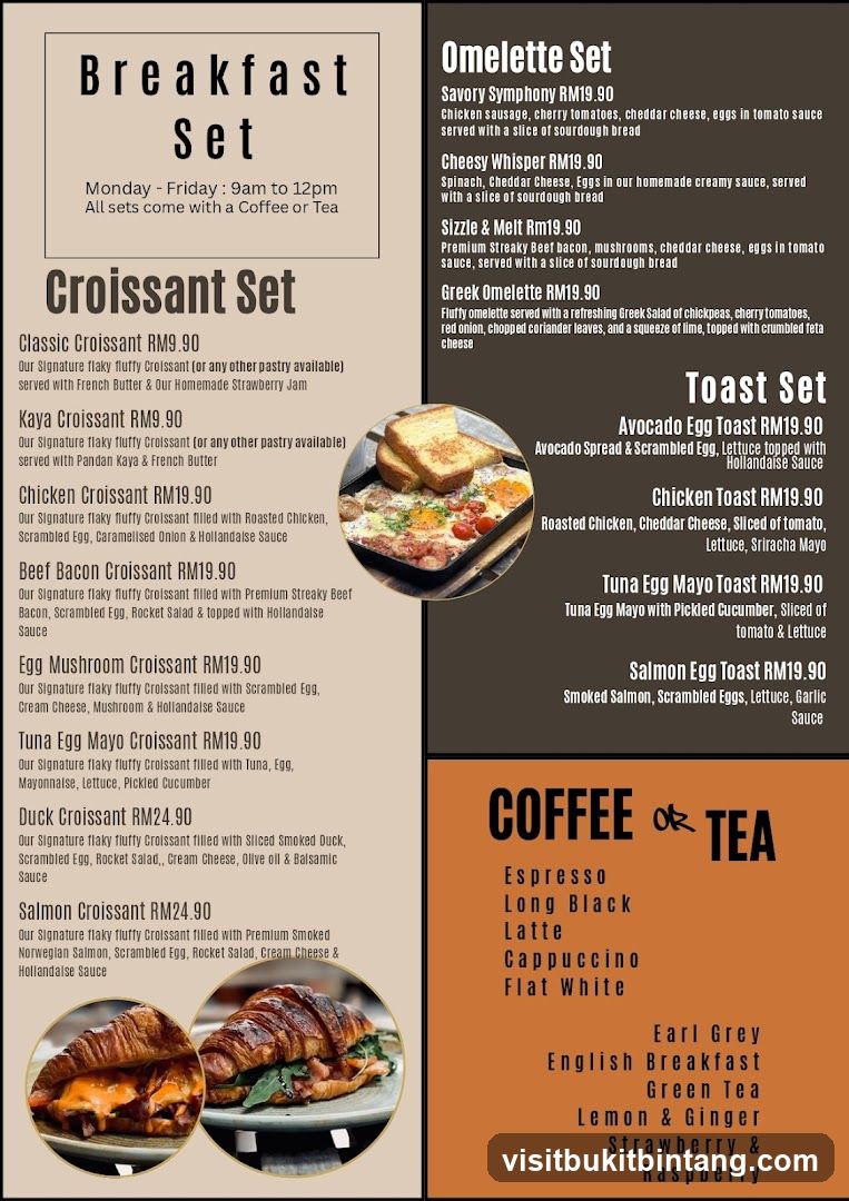 Breakfast Menu