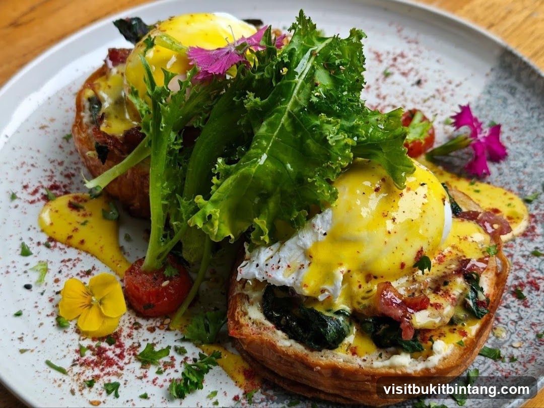 Eggs Benedict with Greens