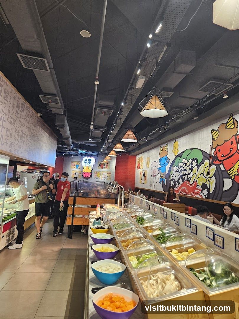 Buffet Restaurant Interior