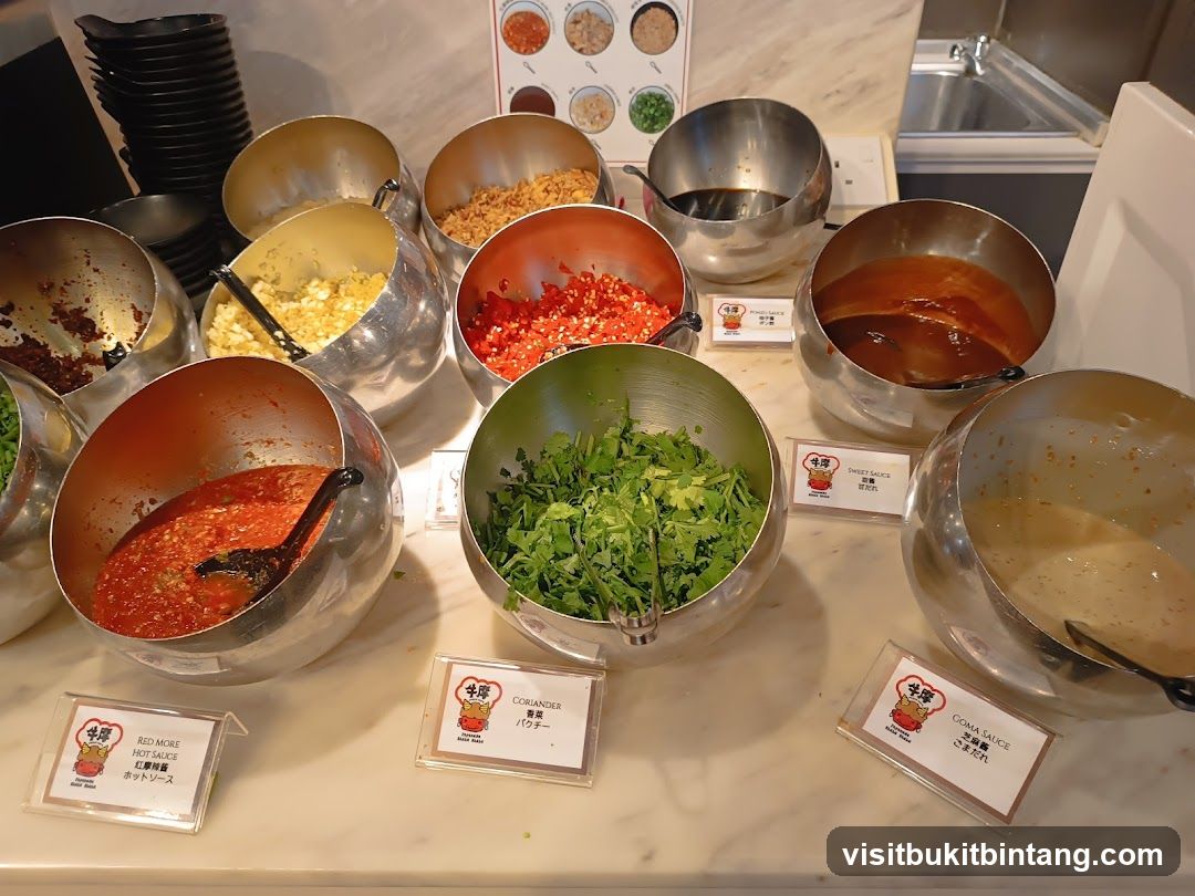Condiment Bar