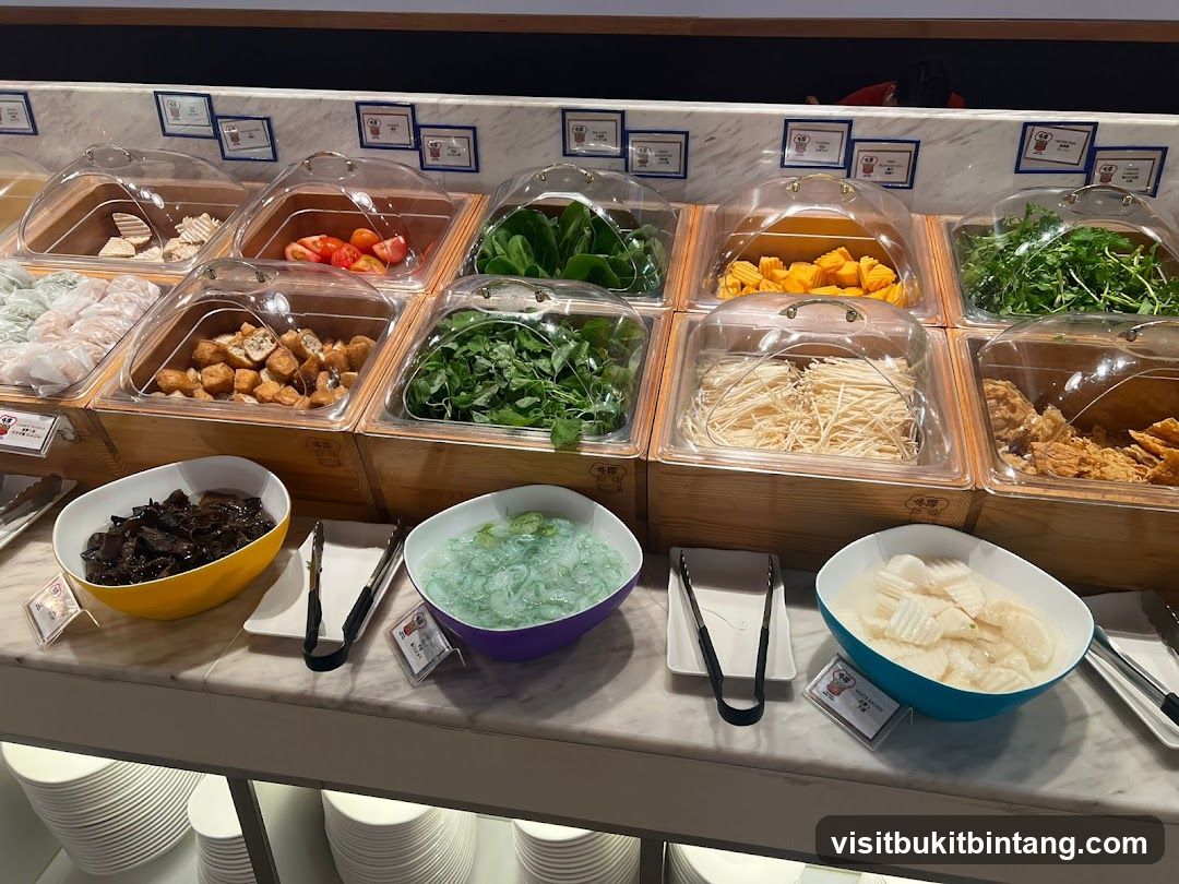 Buffet Food Display