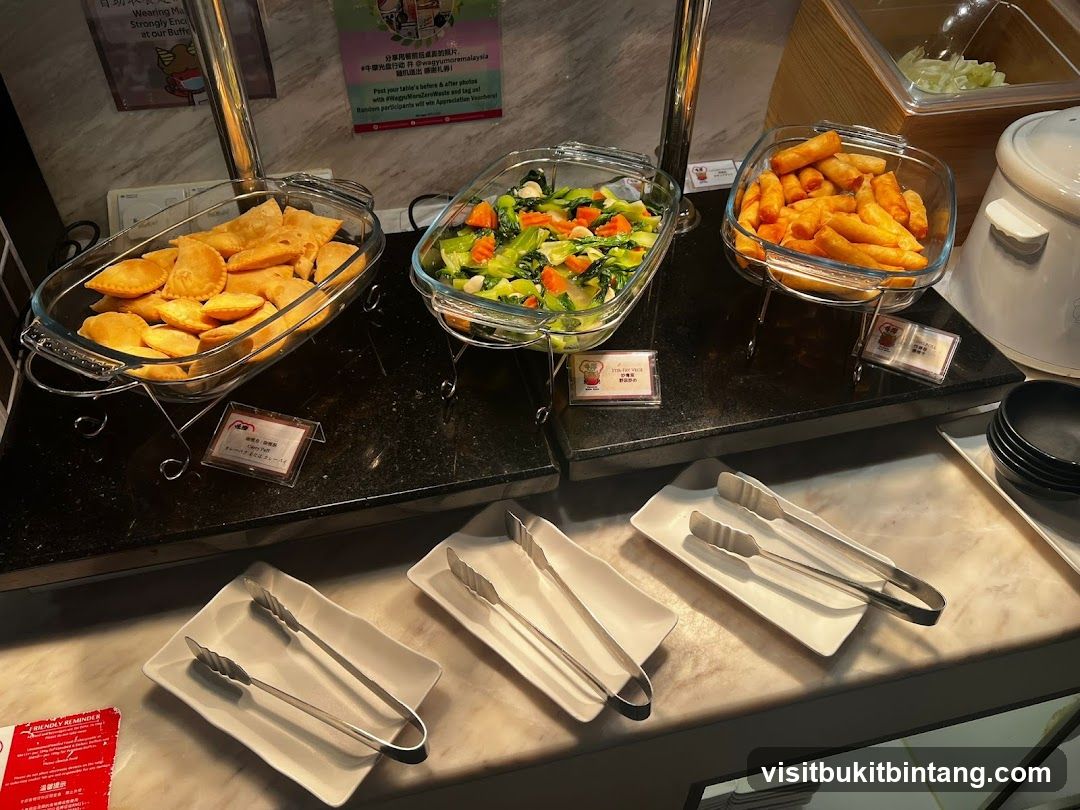 Buffet Food Display