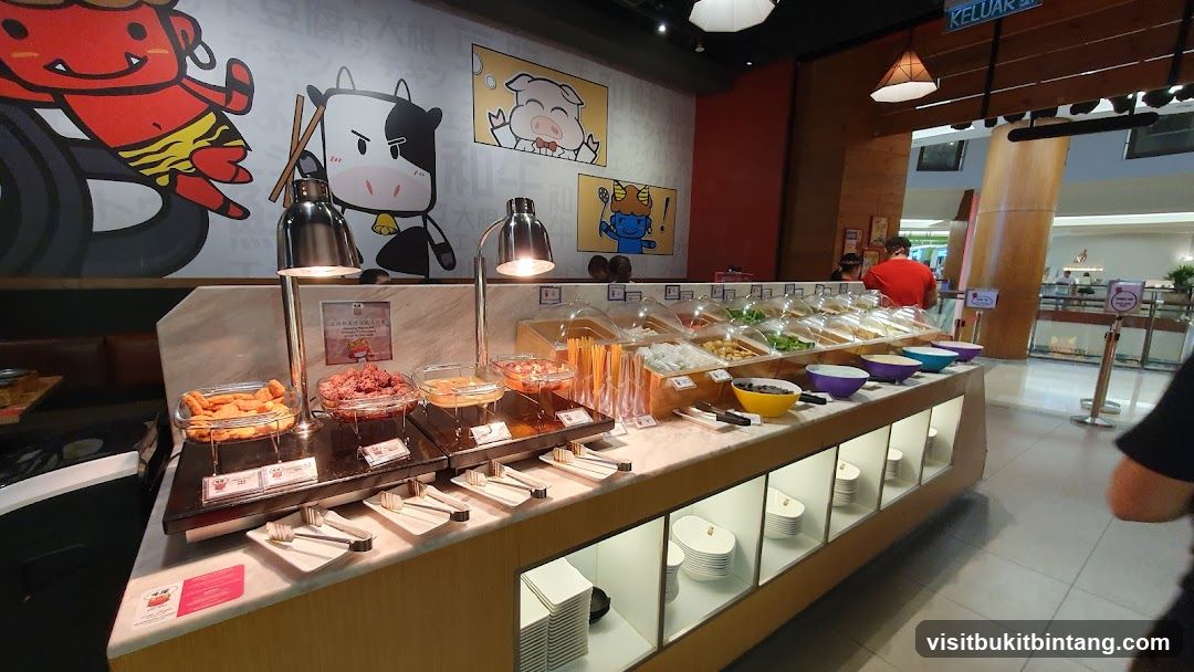 Buffet Food Display