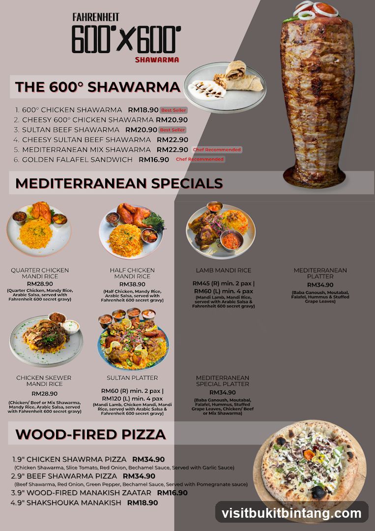 Fahrenheit 600x600 Shawarma Menu