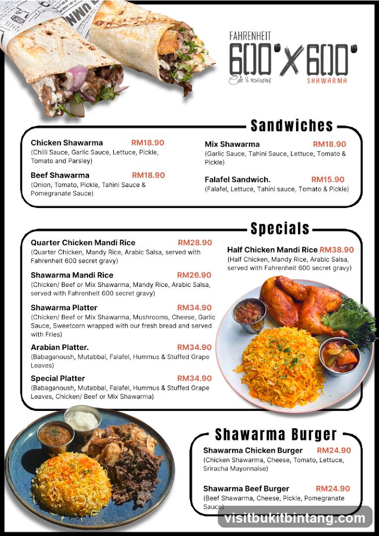 Fahrenheit 600x600 Shawarma Menu