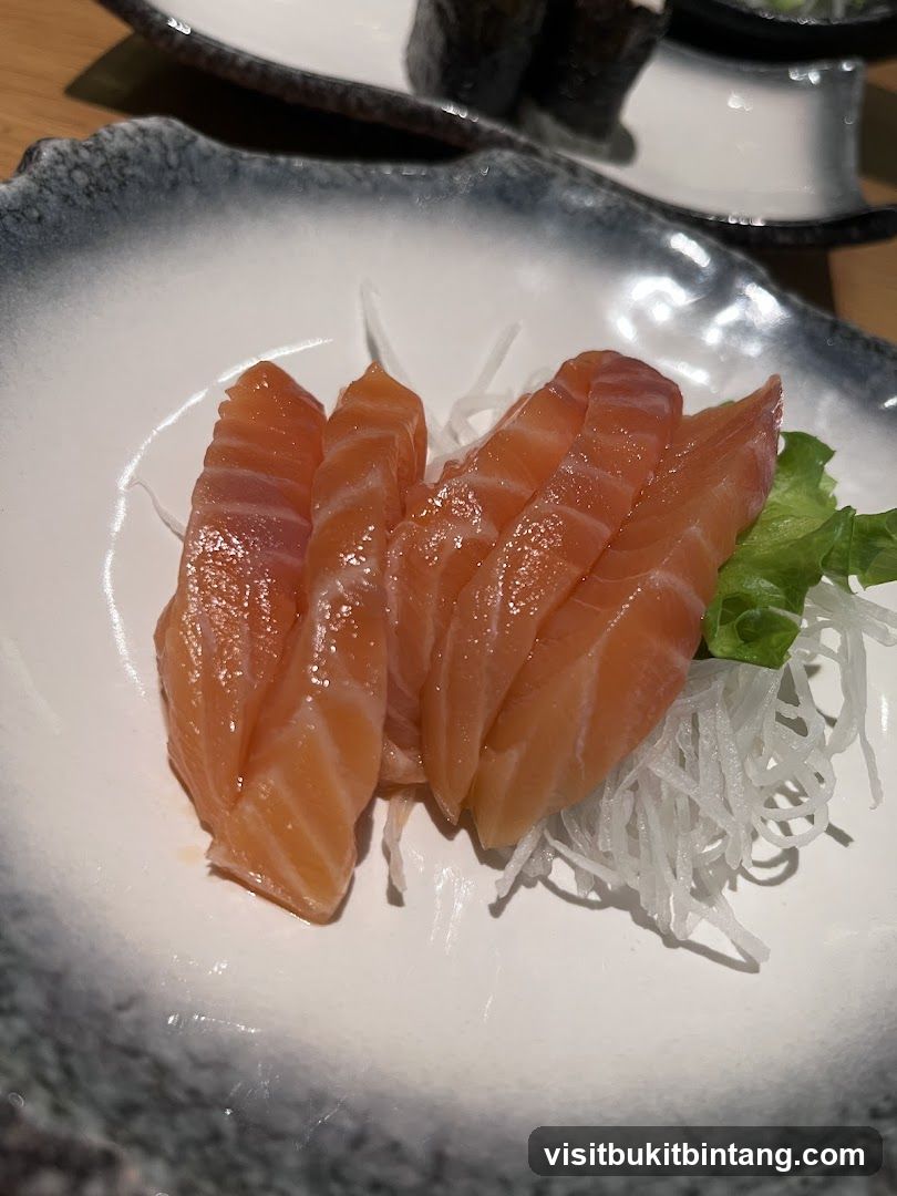 Salmon Sashimi