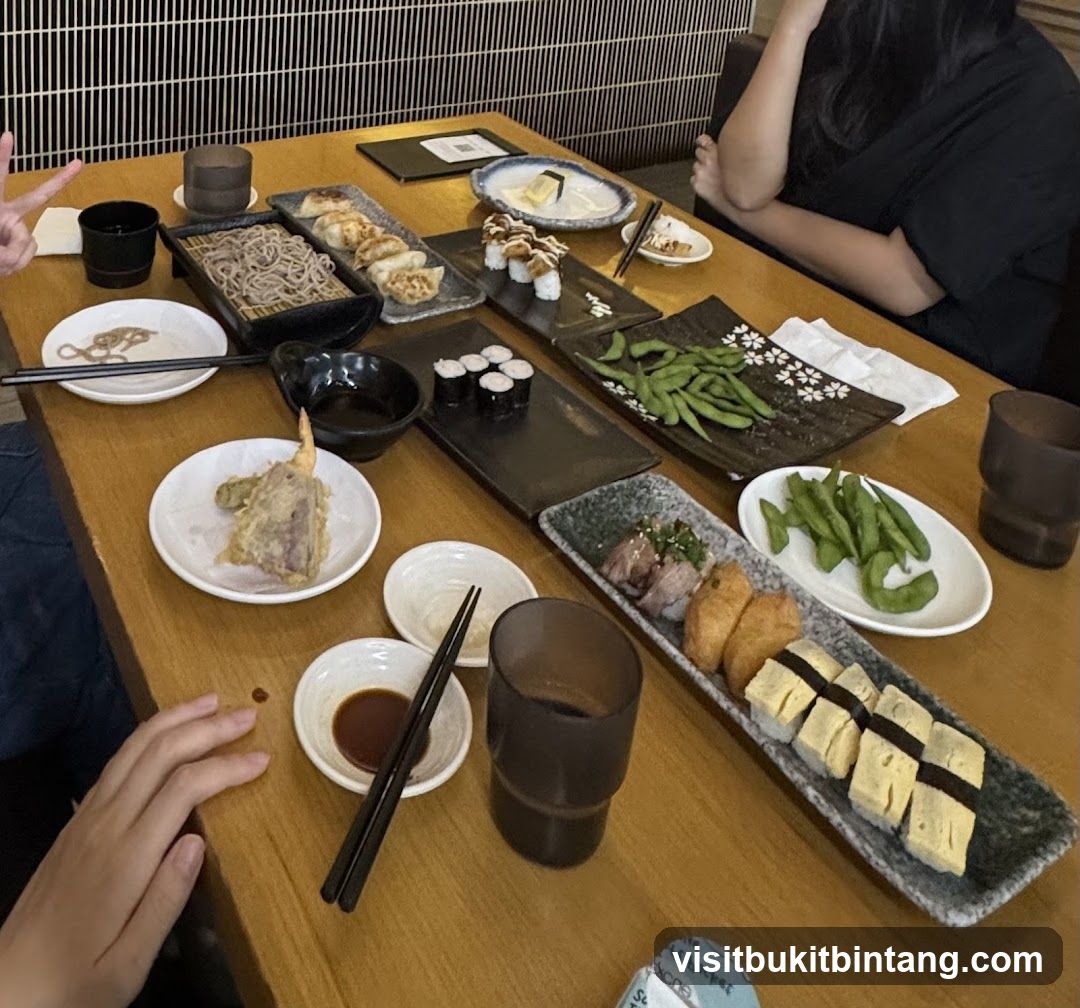 Japanese Food Platter