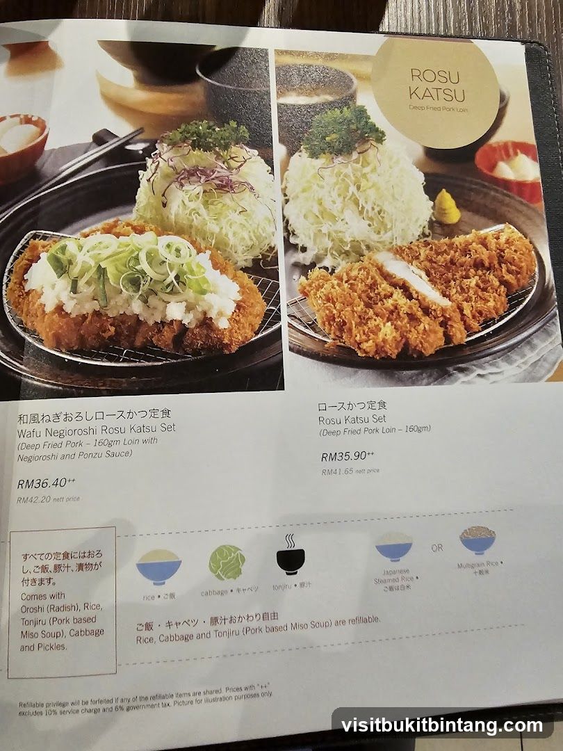 Rosu Katsu Sets