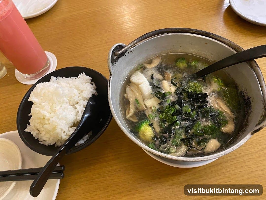 Soup and Rice