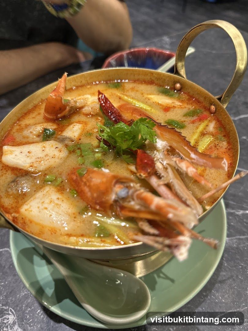 Tom Yum Soup with Shrimp