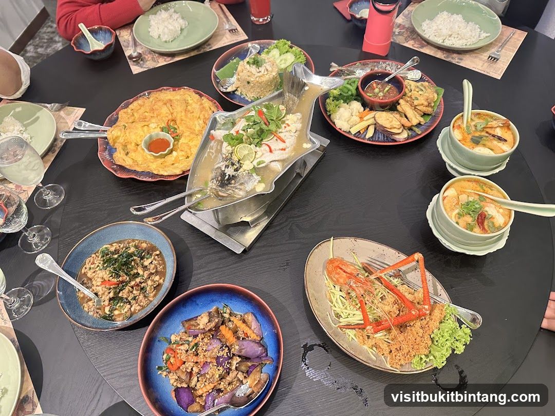 Thai Food Spread