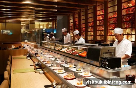 Sushi Restaurant Interior
