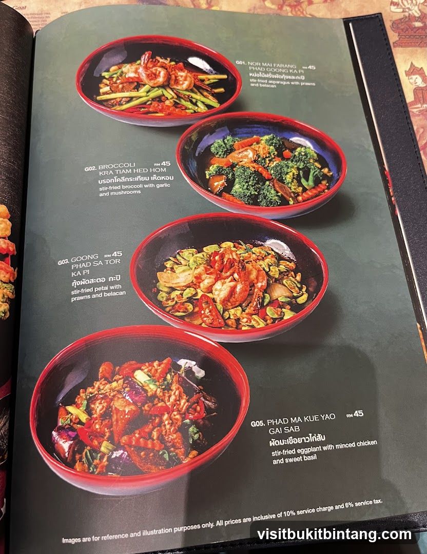Menu Items