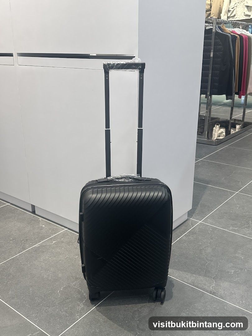 Black Suitcase in Store