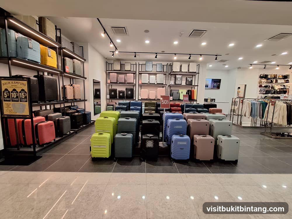 Luggage Store Display