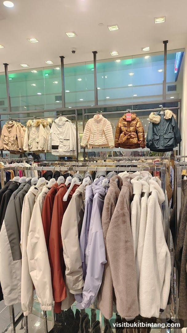 Winter Coats on Display