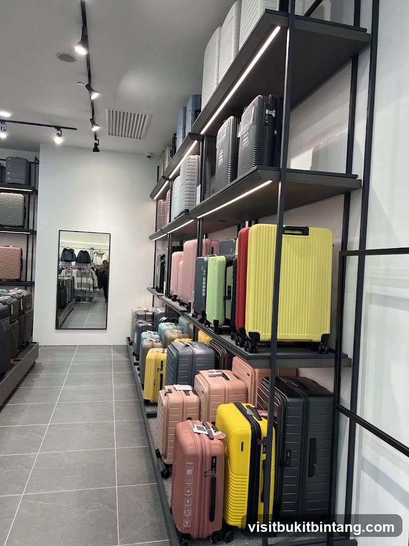 Luggage Store Display