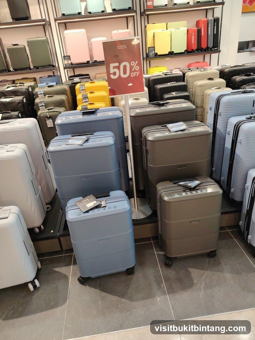 Luggage Store Display