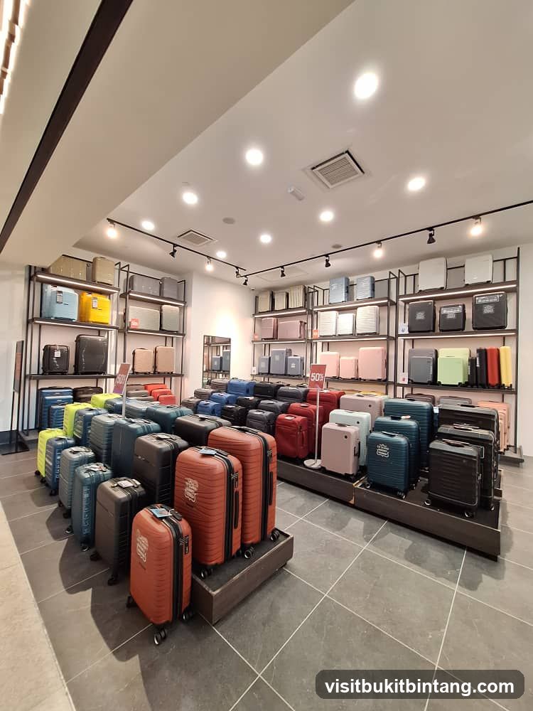 Luggage Store Display