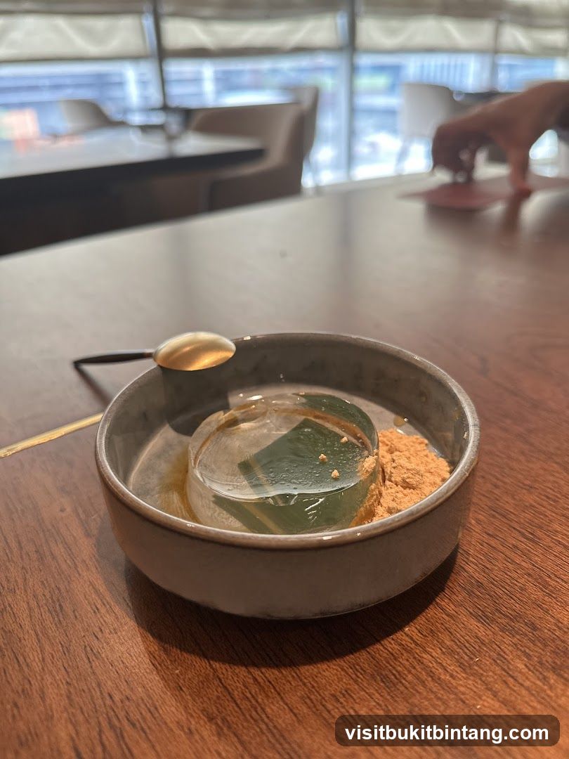 Dessert with Spoon