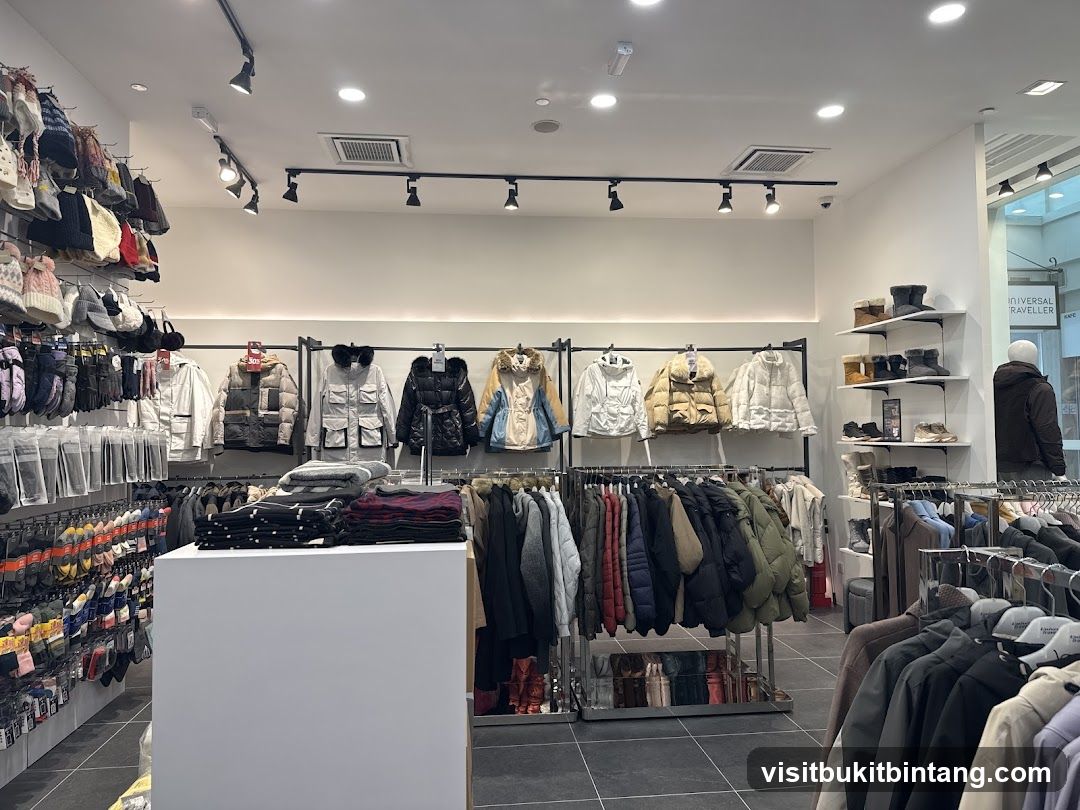 Winter Apparel Store Interior