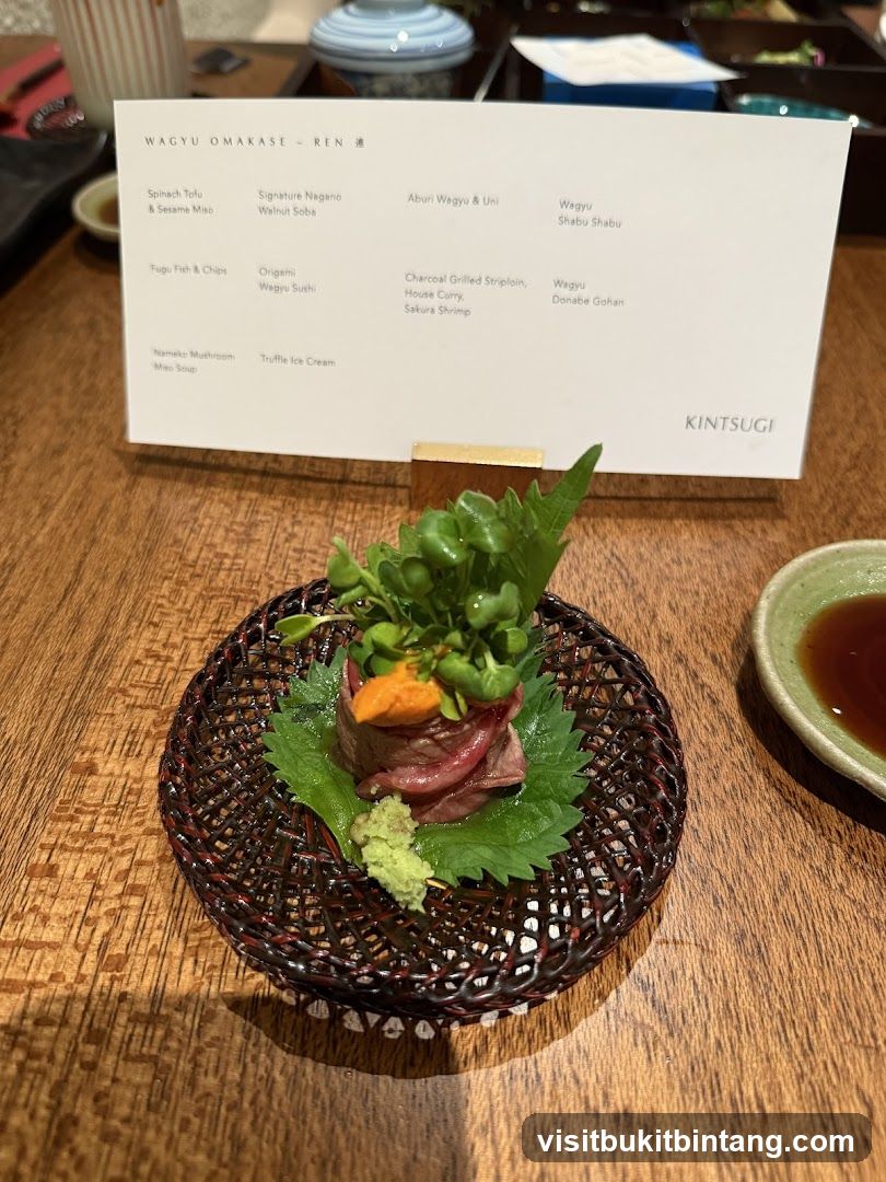 WAGYU OMAKASE - REN