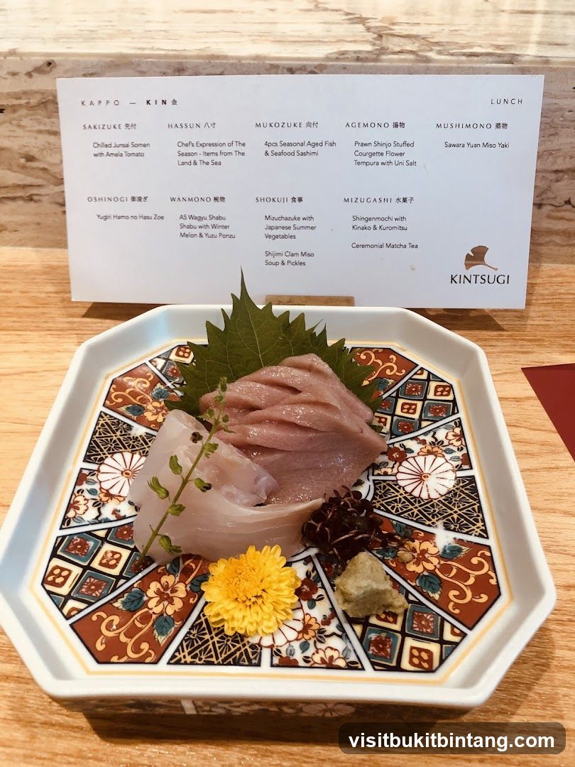 Kappo Kin Lunch Menu