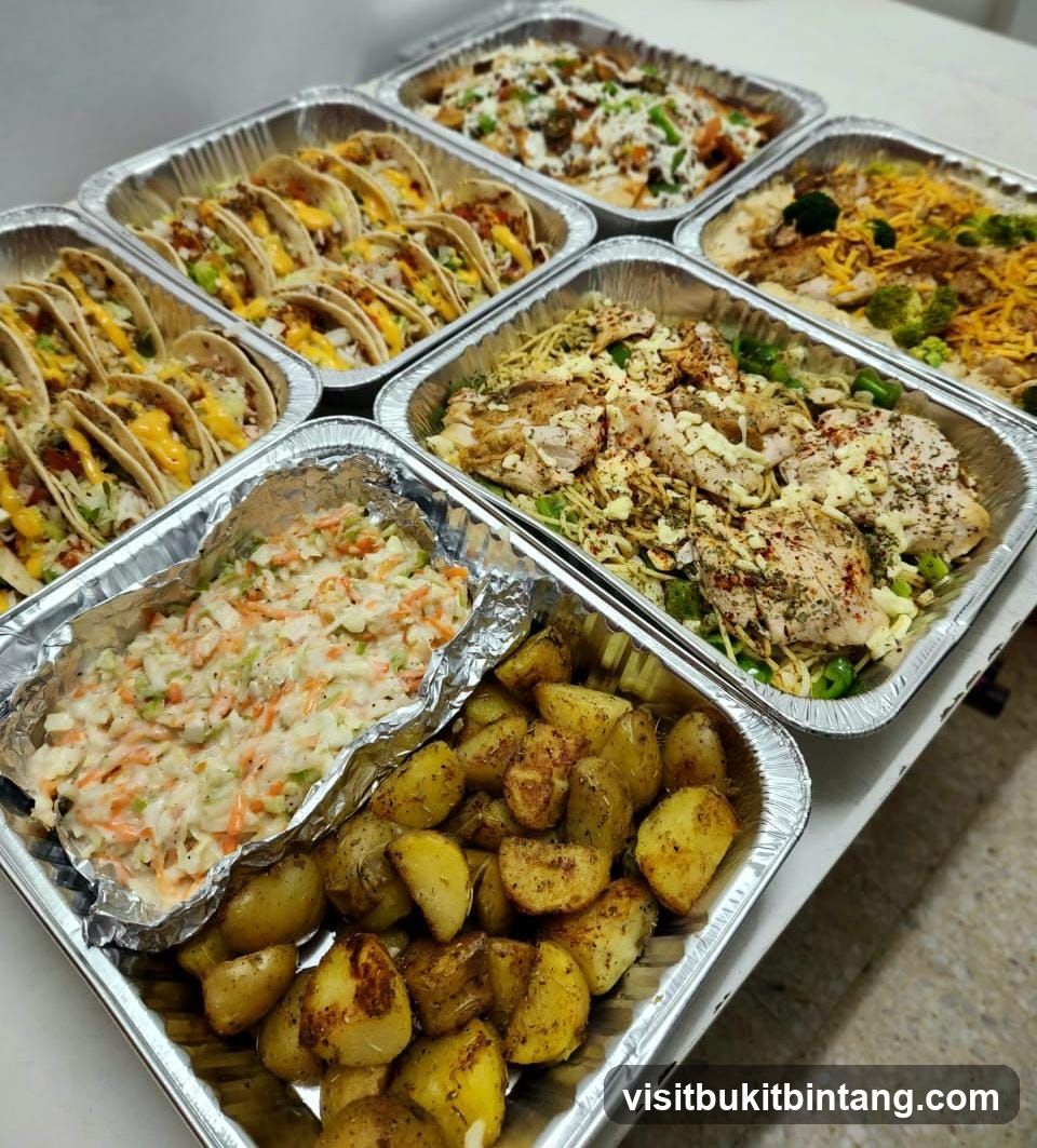 Catering Trays of Food