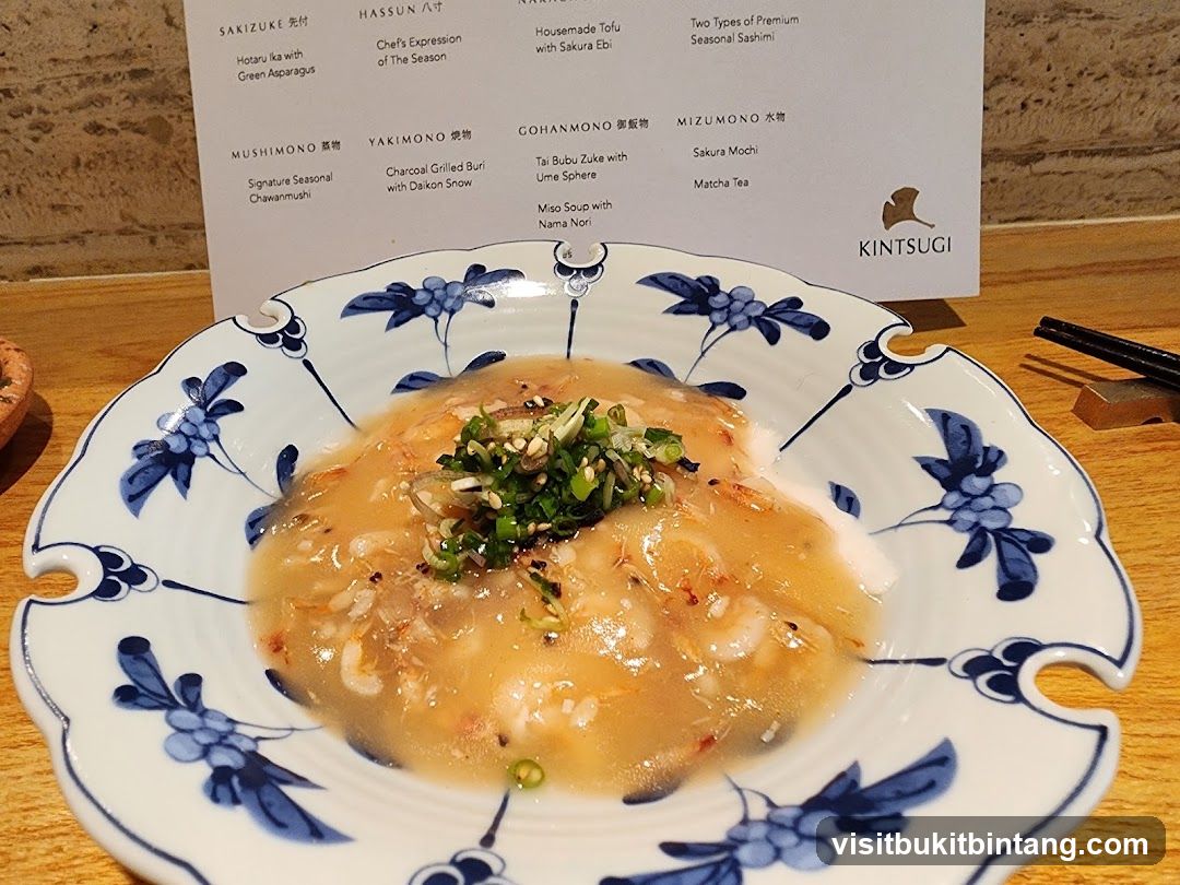 KINTSUGI Menu