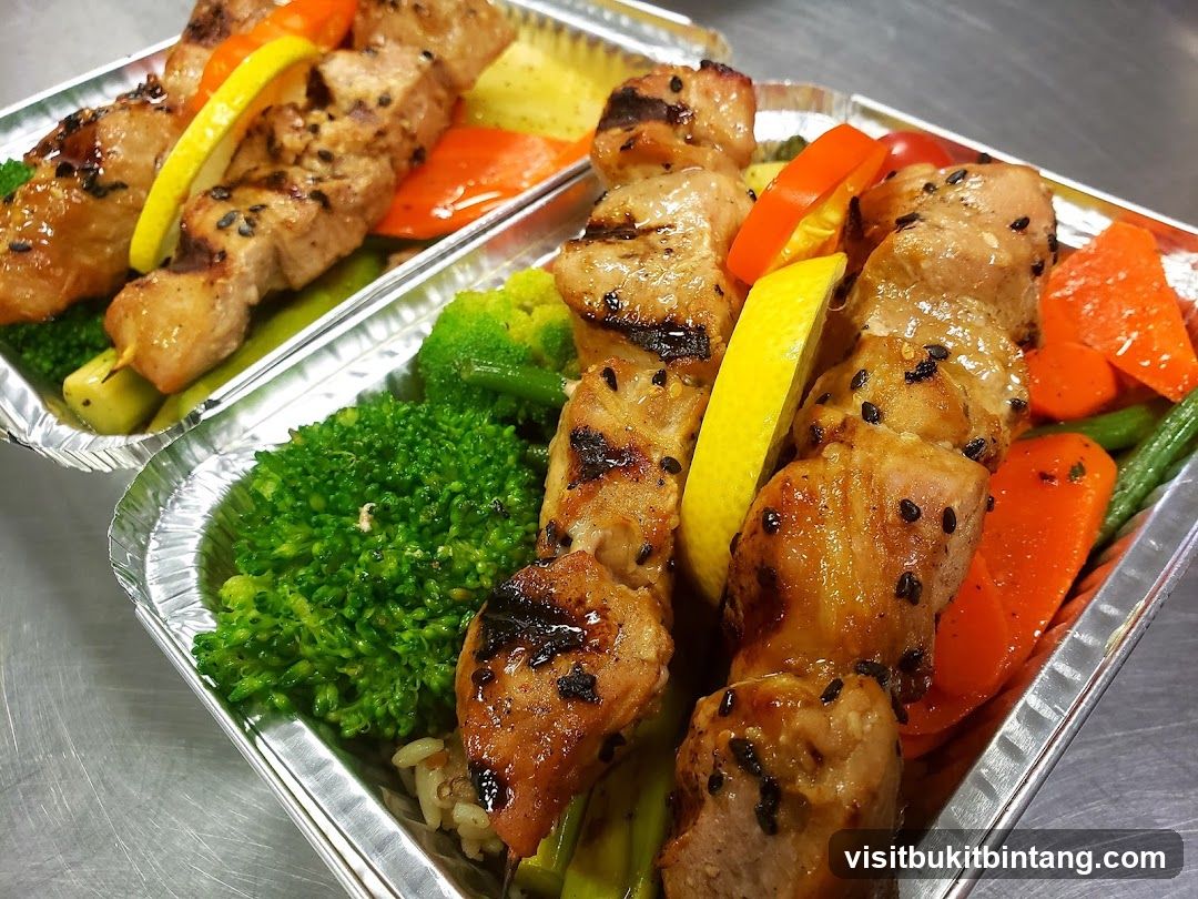 Chicken Skewers with Vegetables