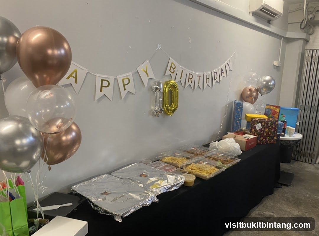 Birthday Party Setup