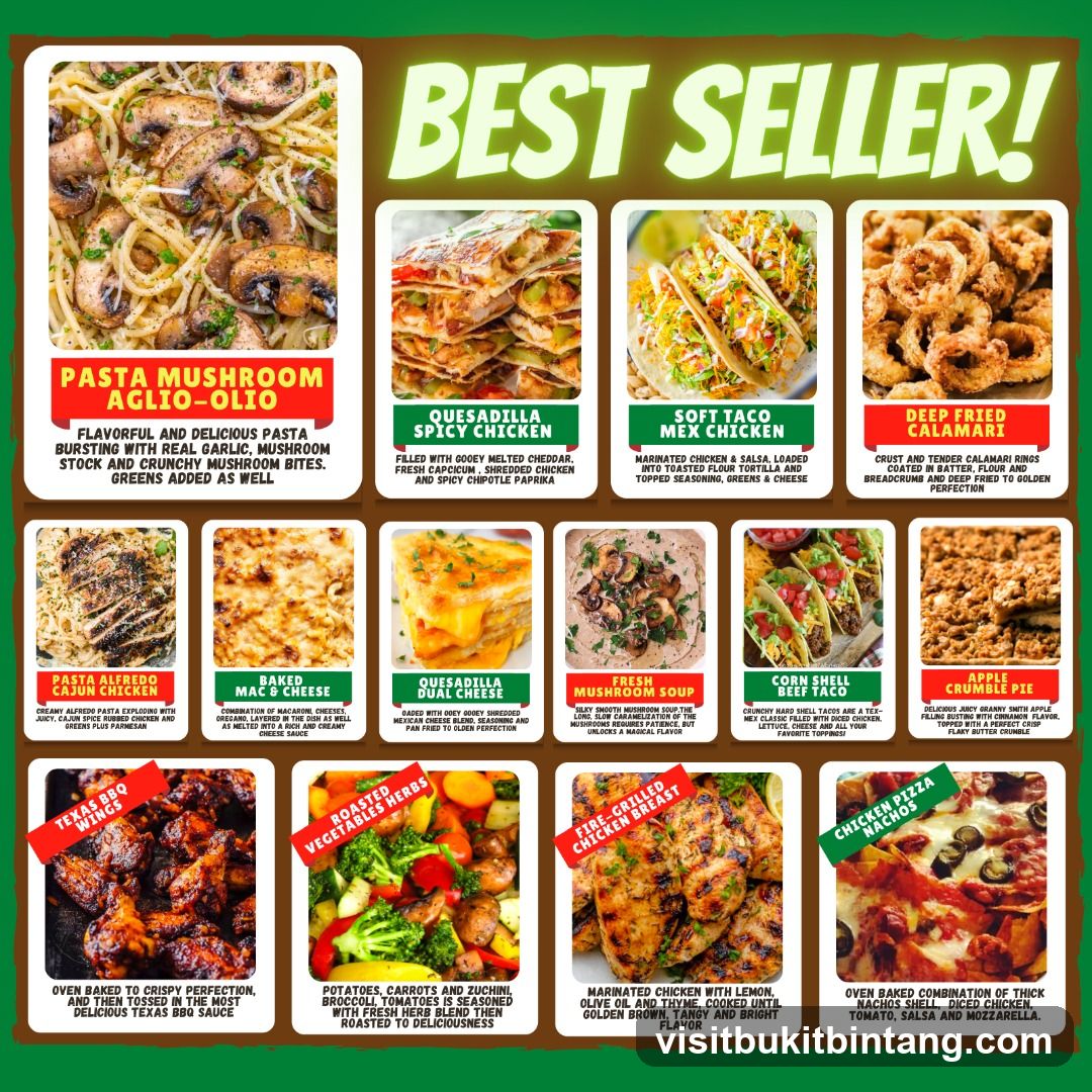 Best Seller Menu