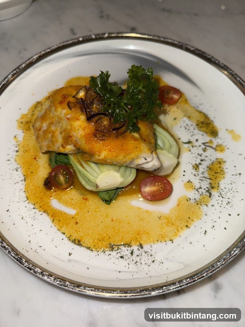 Fish dish with vegetables