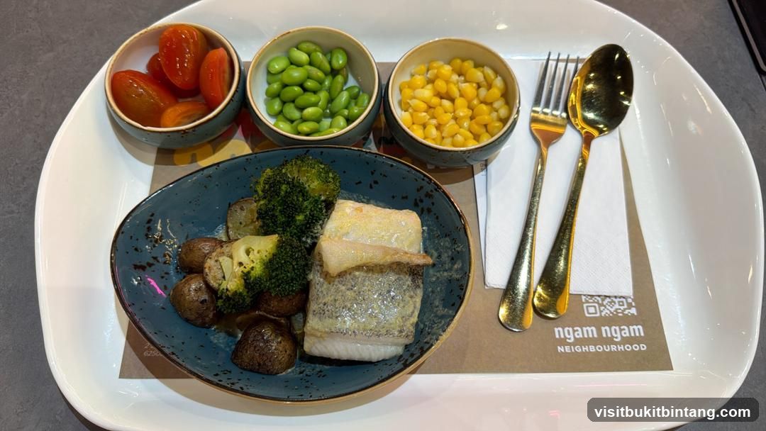 Fish Dish with Sides