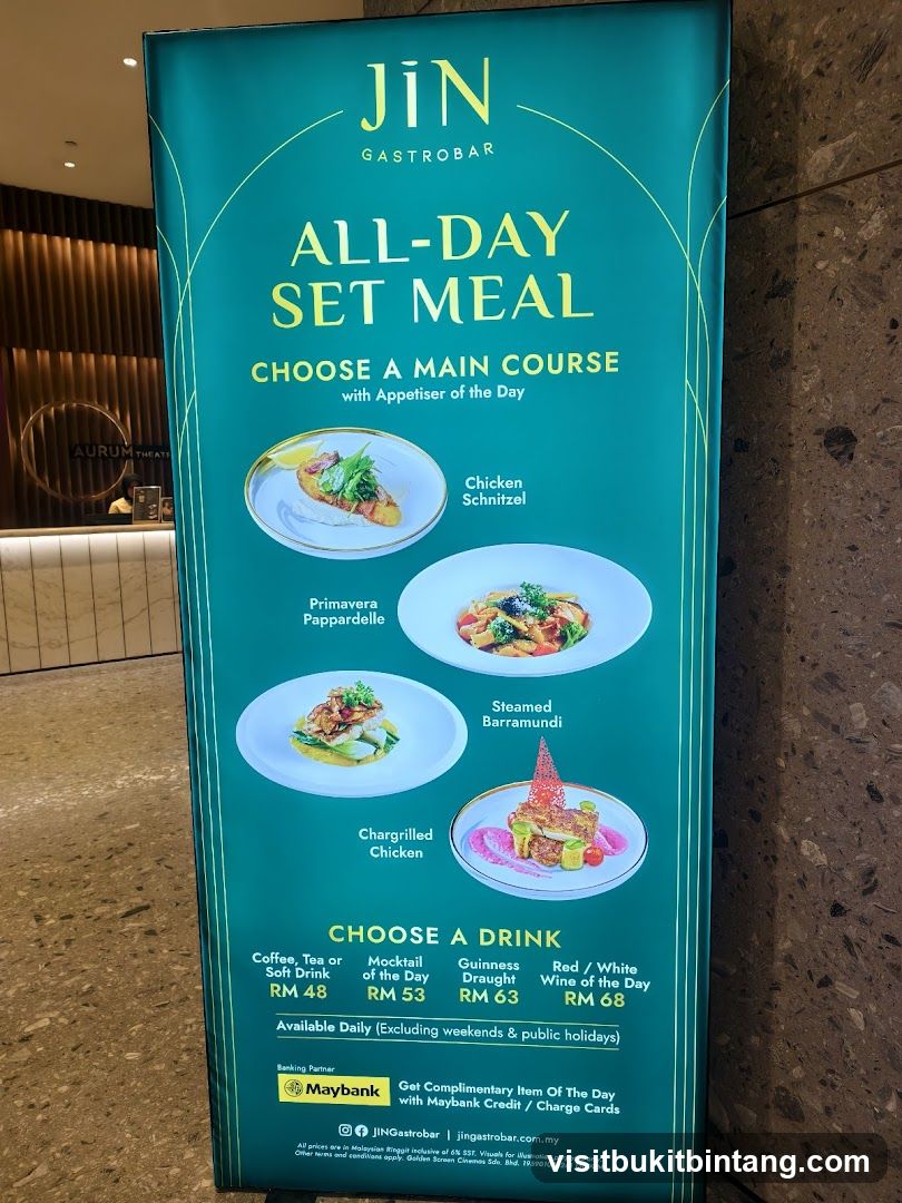JIN GASTROBAR ALL-DAY SET MEAL
