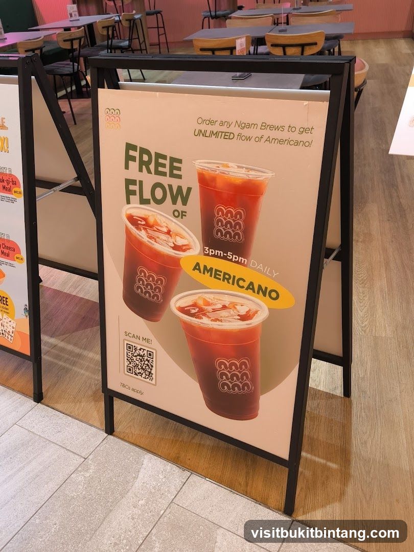 Free Flow Americano Promotion