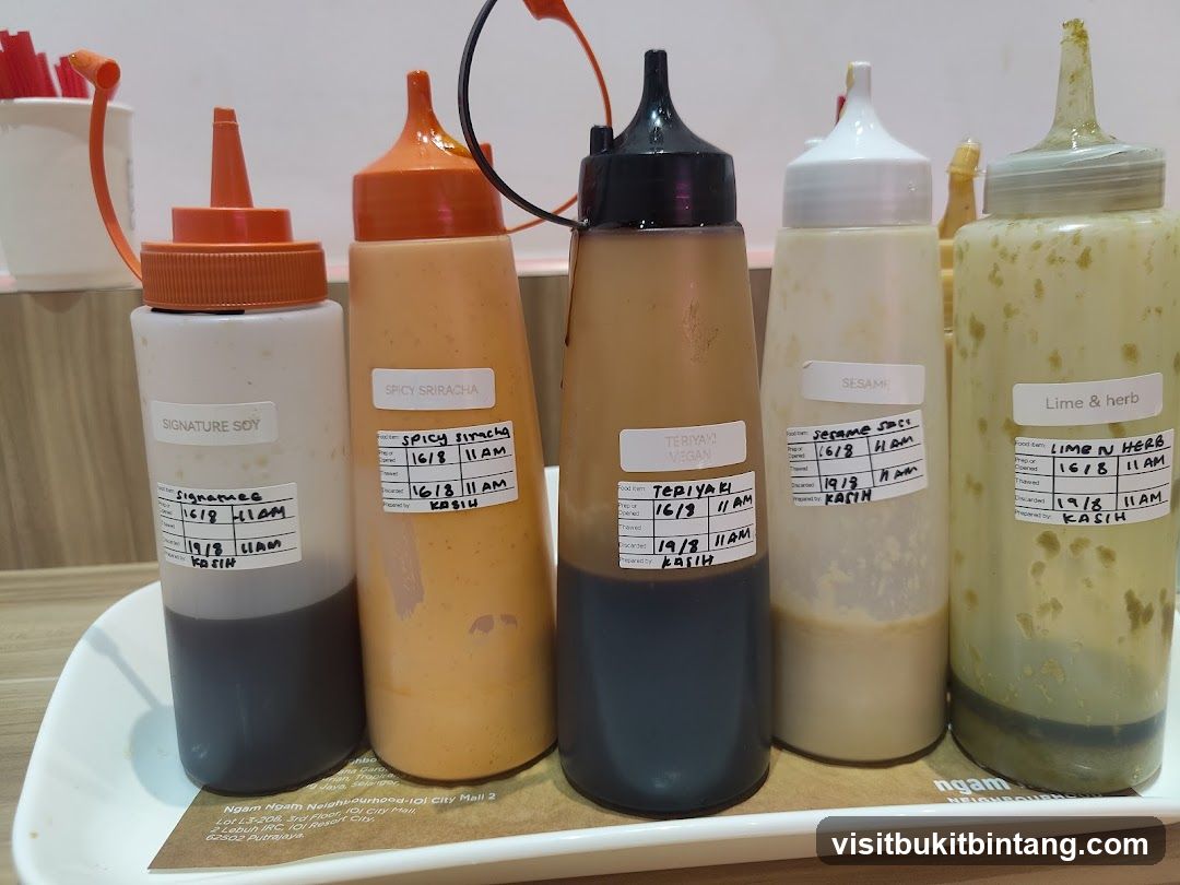 Condiment Bottles