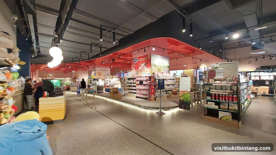Pet Supply Store Interior