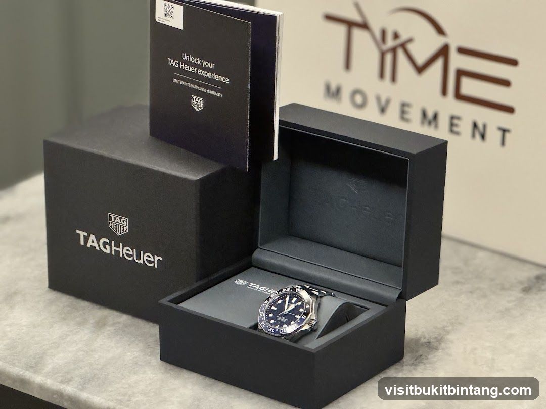 TAG Heuer Watch Box and Booklet