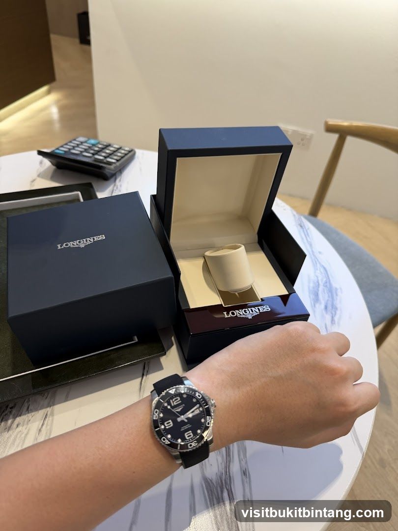 Longines Watch and Packaging