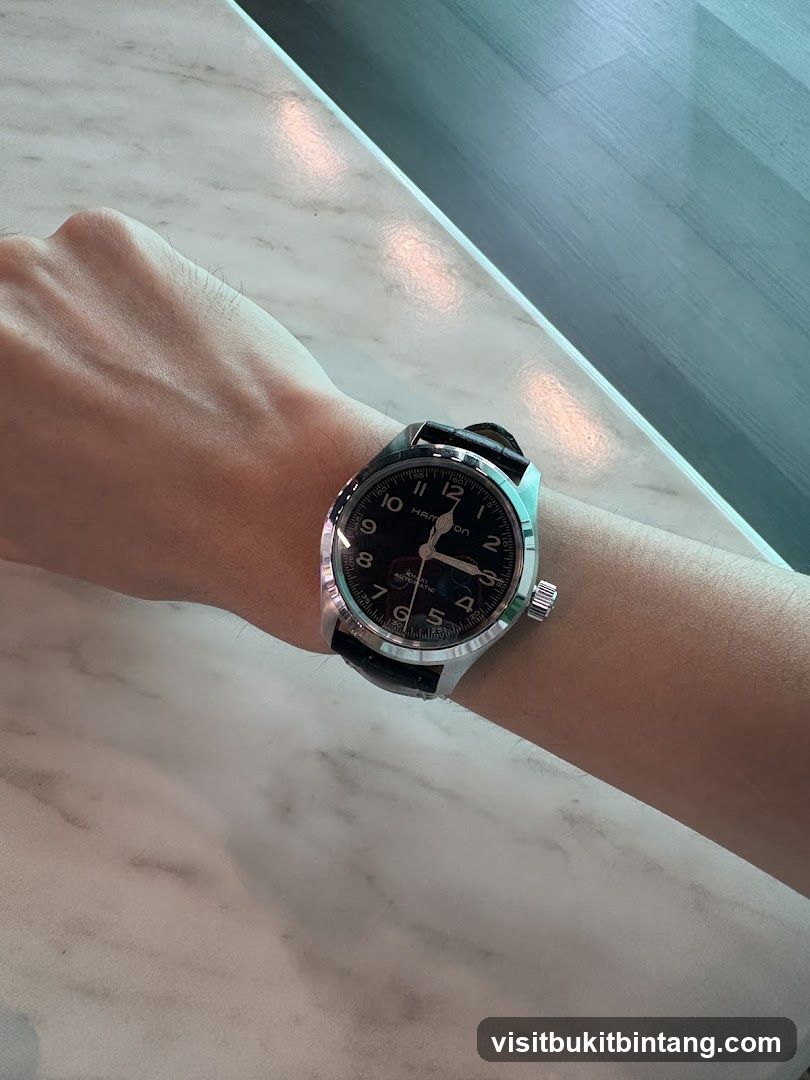 Hamilton Watch on Wrist