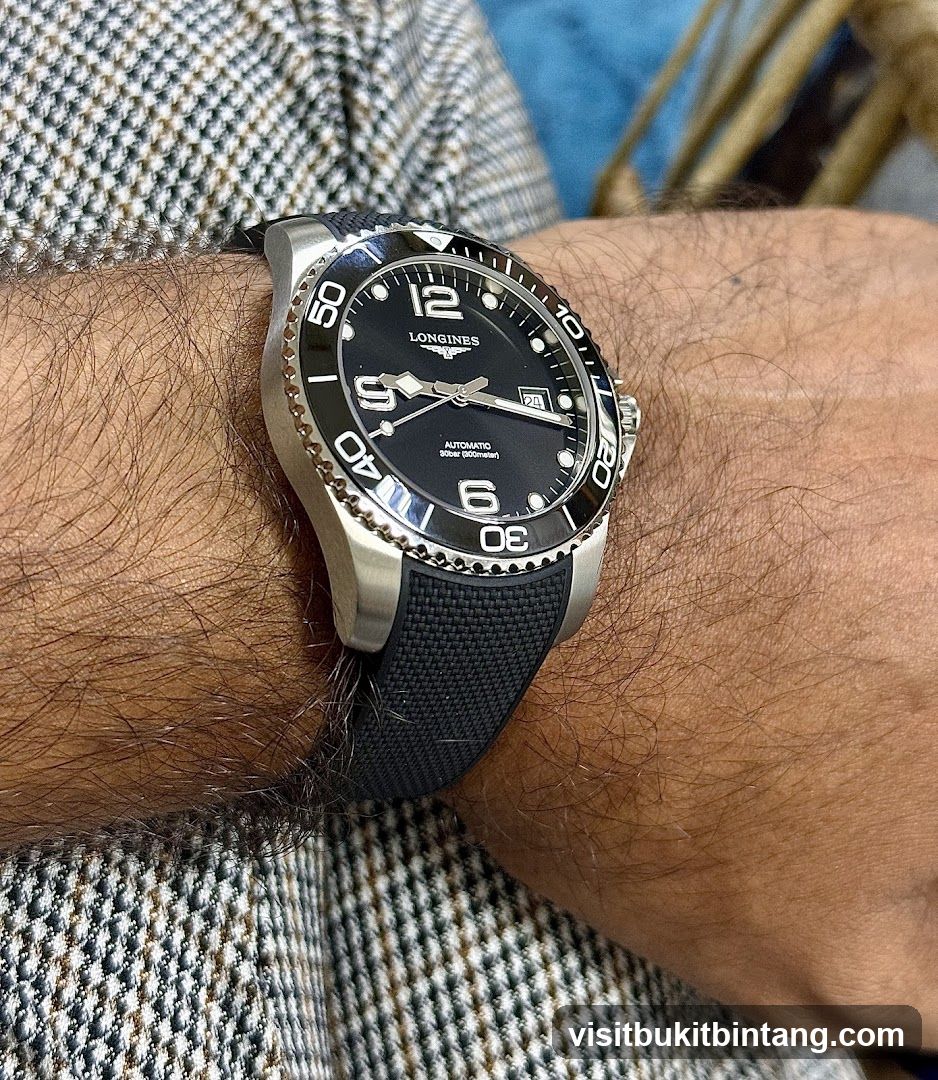 Longines Watch on Wrist